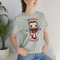 Braden Holtby Washington Capitals, Soft Cotton Bella and Canvas Short Sleeve Tee shirt