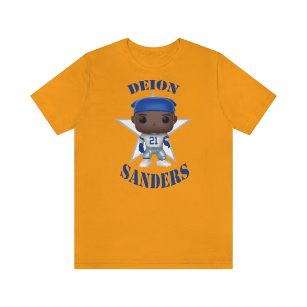 Deion Sanders Dallas Cowboys, Soft Cotton Bella and Canvas Short Sleeve Tee shirt