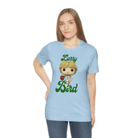 Larry Bird Celtics Basketball, Soft Cotton Bella and Canvas Short Sleeve Tee shirt