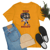 Tom Brady, Tampa Bay Buccaneers Soft Cotton Bella and Canvas Short Sleeve Tee shirt