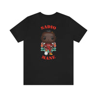 Sadio Mane Liverpool, Soft Cotton Bella and Canvas Short Sleeve Tee shirt