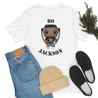 Bo Jackson Oakland Raiders, Soft Cotton Bella and Canvas Short Sleeve Tee shirt