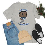 Barry Sanders Detroit Lions, Soft Cotton Bella and Canvas Short Sleeve Tee shirt