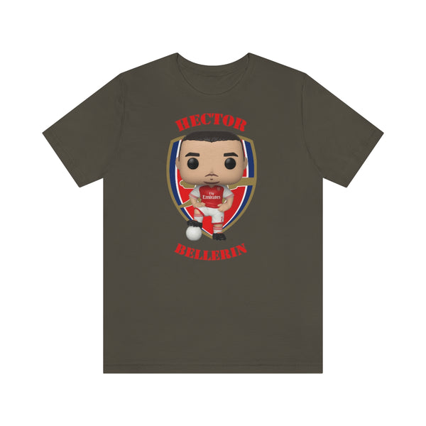 Hector Ballerin Arsenal, Soft Cotton Bella and Canvas Short Sleeve Tee shirt