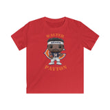 Walter Payton Chicago Bears (Dark Jersey), Kids Gildan Softstyle Tee Shirt