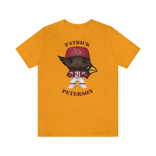 Patrick Peterson Arizona Cardinals, Soft Cotton Bella and Canvas Short Sleeve Tee shirt
