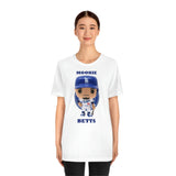 Mookie Betts L.A/Brooklyn Dodgers, Soft Cotton Bella and Canvas Short Sleeve Tee shirt