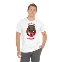 Michael Jordan Chicago Bulls, Soft Cotton Bella and Canvas Short Sleeve Tee shirt