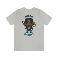 Jalen Ramsey Jacksonville Jaguars, Soft Cotton Bella and Canvas Short Sleeve Tee shirt