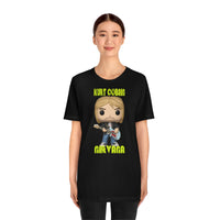 Kurt Cobain Nirvana, Soft Cotton Bella and Canvas Short Sleeve Tee shirt