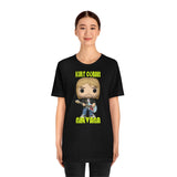 Kurt Cobain Nirvana, Soft Cotton Bella and Canvas Short Sleeve Tee shirt