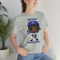 Jackie Robinson L.A/Brooklyn Dodgers, Soft Cotton Bella and Canvas Short Sleeve Tee shirt