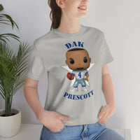 Dak Prescott Dallas Cowboys, Soft Cotton Bella and Canvas Short Sleeve Tee shirt