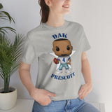 Dak Prescott Dallas Cowboys, Soft Cotton Bella and Canvas Short Sleeve Tee shirt