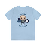Jimmy Graham Seattle Seahawks, Soft Cotton Bella and Canvas Short Sleeve Tee shirt