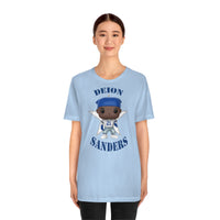 Deion Sanders Dallas Cowboys, Soft Cotton Bella and Canvas Short Sleeve Tee shirt