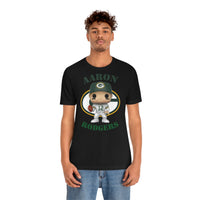 Aaron Rodgers Green Bay Packers, Soft Cotton Bella and Canvas Short Sleeve Tee shirt
