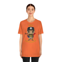 Ben Roethlisberger Pittsburgh Steelers Throwback, Soft Cotton Bella and Canvas Short Sleeve Tee shirt