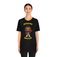 Jerome Bettis Pittsburgh Steelers, Soft Cotton Bella and Canvas Short Sleeve Tee shirt