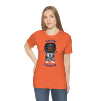 Amari Cooper Dallas Cowboys, Soft Cotton Bella and Canvas Short Sleeve Tee shirt