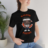 Walter Payton Chicago Bears (White), Soft Cotton Bella and Canvas Short Sleeve Tee shirt
