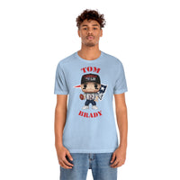 Tom Brady New England Patriots Superbowl, Soft Cotton Bella and Canvas Short Sleeve Tee shirt