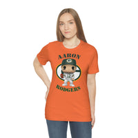 Aaron Rodgers Green Bay Packers, Soft Cotton Bella and Canvas Short Sleeve Tee shirt