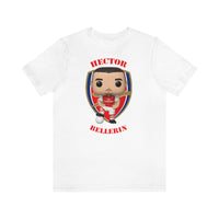 Hector Ballerin Arsenal, Soft Cotton Bella and Canvas Short Sleeve Tee shirt