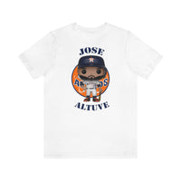 Jose Altuve Houston Astros , Soft Cotton Bella and Canvas Short Sleeve Tee shirt