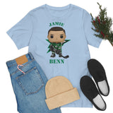 Jamie Benn Dallas Stars, Soft Cotton Bella and Canvas Short Sleeve Tee shirt