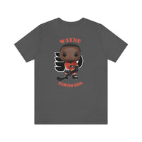 Wayne Simmonds Philadelphia Flyers, Soft Cotton Bella and Canvas Short Sleeve Tee shirt