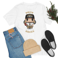 Drew Brees New Orleans Saints Superbowl, Soft Cotton Bella and Canvas Short Sleeve Tee shirt
