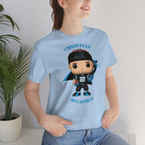 Christian McCaffrey Carolina Panthers, Soft Cotton Bella and Canvas Short Sleeve Tee shirt