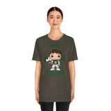 Joe Namath New York Jets, Soft Cotton Bella and Canvas Short Sleeve Tee shirt