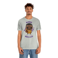Kobe Bryant L.A Lakers (Yellow Jersey), Soft Cotton Bella and Canvas Short Sleeve Tee shirt