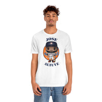 Jose Altuve Houston Astros , Soft Cotton Bella and Canvas Short Sleeve Tee shirt