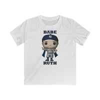 Babe Ruth New York Yankees, Kids Gildan Softstyle Tee Shirt