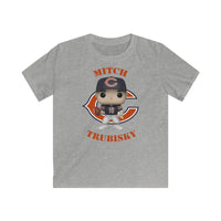 Mitch Trubisky Chicago Bears, Kids Gildan Softstyle Tee Shirt