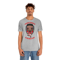 Pierre-Emerick Aubameyang Arsenal, Soft Cotton Bella and Canvas Short Sleeve Tee shirt