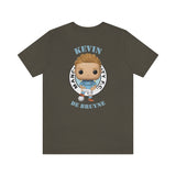 Kevin De Bruyne Manchester City, Soft Cotton Bella and Canvas Short Sleeve Tee shirt