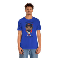 Francisco Lindor Cleveland Indians, Soft Cotton Bella and Canvas Short Sleeve Tee shirt