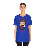 Nico Hischier New Jersey Devils, Soft Cotton Bella and Canvas Short Sleeve Tee shirt