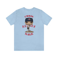 Chris Sale Boston Red Sox, Soft Cotton Bella and Canvas Short Sleeve Tee shirt