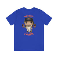 Buster Posey San Francisco Giants, Soft Cotton Bella and Canvas Short Sleeve Tee shirt