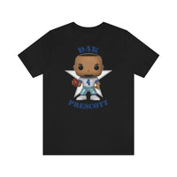 Dak Prescott Dallas Cowboys, Soft Cotton Bella and Canvas Short Sleeve Tee shirt