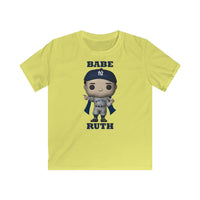 Babe Ruth New York Yankees, Kids Gildan Softstyle Tee Shirt