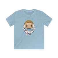 Kevin De Bruyne Manchester City, Kids Gildan Softstyle Tee Shirt