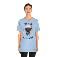 Deion Sanders Dallas Cowboys Throwback, Soft Cotton Bella and Canvas Short Sleeve Tee shirt