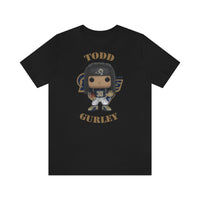Todd Gurley L.A Rams, Soft Cotton Bella and Canvas Short Sleeve Tee shirt