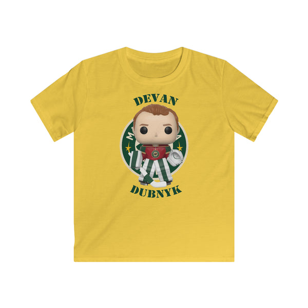 Devan Dubnyk Minnesota Wild, Kids Gildan Softstyle Tee Shirt